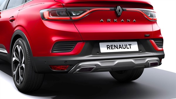 Renault Arkana full hybrid E-Tech - accessoires - ski arrière à double canule