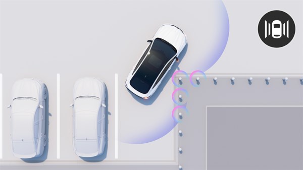 aide au parking latérale - adas - Renault Arkana full hybrid E-Tech