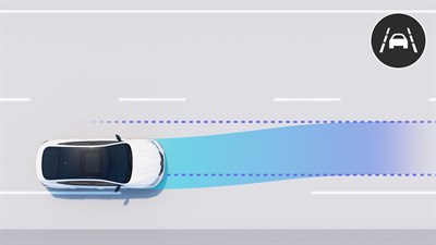 assistant de maintien dans la voie - sécurité - Renault Arkana full hybrid E-Tech