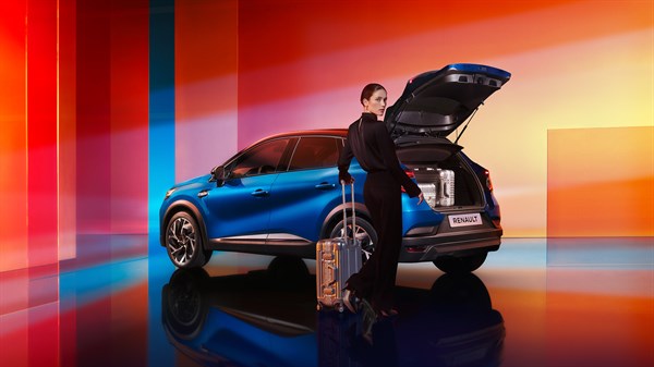 volume de coffre - Renault Captur full hybrid E-Tech