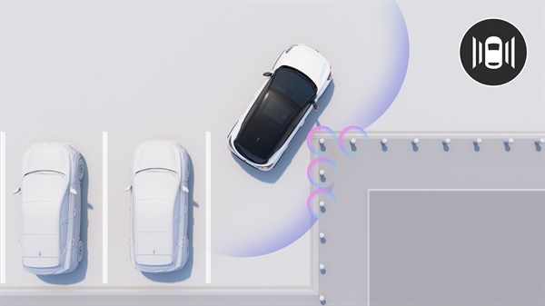 aide au parking latéral  - Renault Captur full hybrid E-Tech