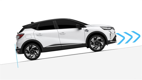 aide au démarrage en côte - Renault Captur full hybrid E-Tech