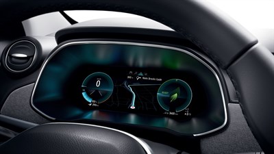 Renault ZOE intérieur, tableau de bord